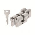 AXA knop veiligheidscilinder set 2 stuks gelijksluitend Security K30-30 7215-00-08/G2