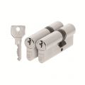 AXA dubbele veiligheidscilinder set 2 stuks gelijksluitend Security verlengd 30-45 7211-03-08/G2