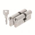 AXA dubbele veiligheidscilinder set 2 stuks gelijksluitend Security verlengd 40-55 7211-25-08/G2