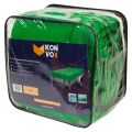 Konvox aanhangwagennet fijnmazig met elastiek 250x400 cm groen LAZE1400-2235