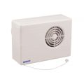 Nedco ventilator axiaal badkamer-toiletventilator CF 200 TP ABS kunststof wit 61805700