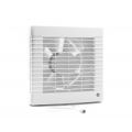 Eurovent ventilator axiaal badkamer-keukenventilator M1VT 150 ABS kunststof wit 61906300