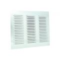 Nedco ventilatie schoepenrooster vlak model 500x400 mm aluminium 62902507