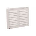 Nedco ventilatie kaderrooster 250x250 mm aluminium wit 62908800