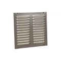 Nedco ventilatie kaderrooster 250x250 mm aluminium F1 aluminium geanodiseerd 62908817