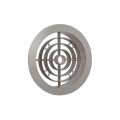 Nedco ventilatierooster diameter 120 mm PP kunststof brons 64800719
