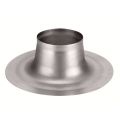 Nedco dakdoorvoer verticaal plakplaat aluminium diameter160 mm 65407507