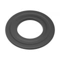 Nedco pelletkachel toebehoren diameter 80 mm rozet zwart 68762801