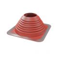 Nedco rookgasafvoersysteem Silicone dakdoorvoer 0-45 graden diameter 101-178 mm rood (280x280mm) 68768052