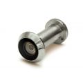 Dulimex DX DRS 2140 F30 deurspion 200 graden diameter 14 mm deurdikte 35-55 mm 30 min brandwerend met afsluitklepje massief messing verchroomd 0120.120.2140