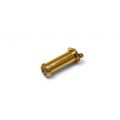 Dulimex DX DRS 161B deurspion 160 graden diameter 12 mm deurdikte 31-56 mm met afsluitklepje massief messing gepolijst 0120.100.0161