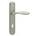 Intersteel Living 1695 deurkruk George op langschild sleutelgat 72 mm nikkel mat 0019.169526