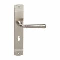 Intersteel Living 1705 deurkruk Emily op langschild met sleutelgat 56 mm nikkel mat 0019.170524