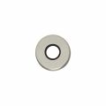 Intersteel 3186 rozet kunststof verdekt diameter 49x7 mm messing nikkel mat 0019.318604