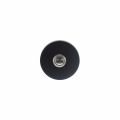 Intersteel Living 3990 beldrukker rond verdekt diameter 53x10 mm RVS-mat zwart 0023.399040