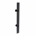 Intersteel Living 4501 deurgreep plat 400 mm x 40 mm voor schuifdeur mat zwart 0023.450111