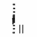 Intersteel Living 5620 set kruk-espagnolet links L-recht met stangenset 2x 1245 mm RVS zwart 0023.562047B