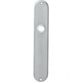 Intersteel 2694 langschild ovaal 220x41 mm sleutelgat 56 mm RVS 0035.269424