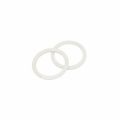 Intersteel 9971 nylon ring 18 mm plat wit 0099.997160