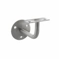 P+E 5872 leuninghouder rond diameter 58 mm opschroevend hol zadel RVS geborsteld LD-5872-010-130