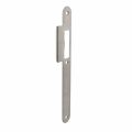 P+E 4082 sluitplaat voor projectsloten met dagschoot DIN rechts 235x25 mm RVS geborsteld SL-4082-000-13R