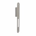 P+E 4083 sluitplaat voor projectsloten met nachtschoot DIN rechts 235x25 mm RVS geborsteld SL-4083-000-13R