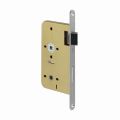 P+E 4550 vrij- en bezetslot WC72 mm DIN links met RVS geborstelde voorplaat 235x20 mm SL-4550-000-13L
