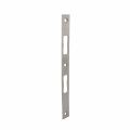 P+E 6021 sluitplaat voor projectsloten met dag- en nachtschoot 270x24 mm RVS geborsteld SL-6021-270-130