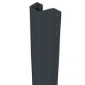 SecuStrip Plus achterdeur buitendraaiend terugligging 0-6 mm L 2300 mm RAL 7016 antracietgrijs 1010.170.0521