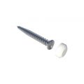 SecuMax anti-inbraakschroeven 4x35 mm set 22 stuks met dopjes RAL 9010 wit 2510.030.01