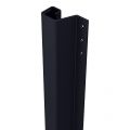 SecuStrip Plus achterdeur buitendraaiend terugligging 0-6 mm L 2300 mm RAL 7021 zwart grijs fijn structuur 1010.170.04