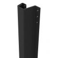 SecuStrip Plus achterdeur buitendraaiend terugligging 14-20 mm L 2300 mm RAL 7021 zwart grijs fijn structuur 1010.172.04