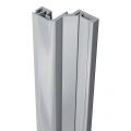SecuStrip Style achterdeur buitendraaiend terugligging 18-20 mm L 2150 mm blank geanodiseerd 1010.182.03