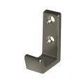 Hermeta 0555 jas- en handdoekhaak nieuw zilver 0555-02