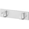Hermeta 0652 handdoekrek 2 haaks naturel 0652-01