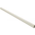 Hermeta 1017 garderobebuis recht ovaal Gardelux 1 30x14 mm L 150 cm mat zwart 1017-18