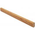 Hermeta 1010 garderobebuis recht ovaal Gardelux 1 30x14 mm L=1015 mm eiken 1010-36A