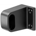 Hermeta 1030 garderobebuis steun eind Gardelux 1 type 1 mat zwart 1030-18