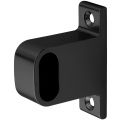 Hermeta 1040 garderobebuis steun eind Gardelux 1 type 2 mat zwart 1040-18