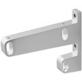 Hermeta 1092 garderobebuis steun midden Gardelux 1 type 6 naturel 1092-01