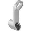 Hermeta 1150 garderobebuis beugel links Gardelux 1 type 10 en 13 naturel 1150-01