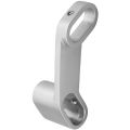 Hermeta 1152 garderobebuis beugel midden Gardelux 1 type 10 en 13 naturel 1152-01