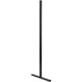Hermeta 1337 garderobe standaard dubbel 175 cm zwart 1337-70