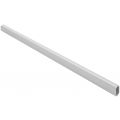 Hermeta 1904 garderobebuis recht ovaal 30x14 mm L 200 cm mat naturel 1904-11