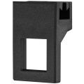 Hermeta 2111 garderobe inhaakoog vast Gardelux 2 zwart 2111-80