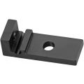 Hermeta 2352 garderobe steun sierlijst Gardelux 2R mat zwart 2352-18
