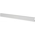 Hermeta 2650 garderobelijst 42x13 mm L 500 cm mat naturel 2650-11