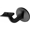 Hermeta 3506 leuninghouder 75 mm holzadel M8 zwart 3506-70
