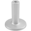 Hermeta 3511 leuninghouder rozet met vaste zuil 71 mm naturel 3511-01