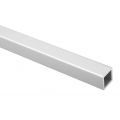 Hermeta 3650 koker doorvalbeveiliging 28x28x3,5 mm aluminium mat naturel per meter 3650-11M